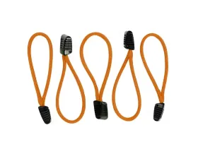 HSP Seats Paracord Zipper Pulls w/ Plastic Grip Pack of 5 Mango